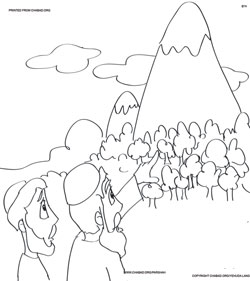 Parshat Yitro Coloring Pages